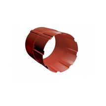 Соединительный элемент трубы Grand Line, Цвет кирпич (RAL 8004)