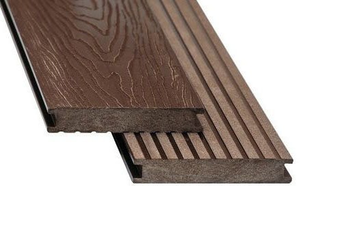 Террасная доска ECODECKING Premium из ДПК, цвет Коричневый купить в Славянске-на-Кубани