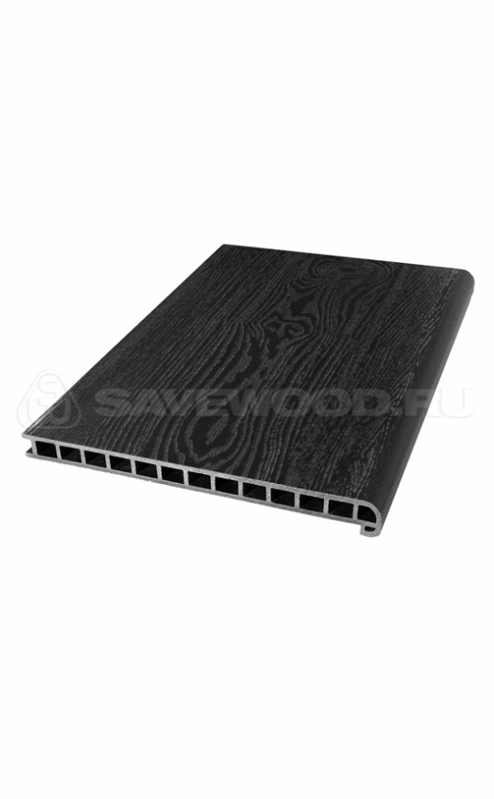 Ступень из ДПК SaveWood, SW Radix (T), Черный купить в Славянске-на-Кубани