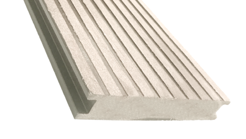 Террасная доска из ДПК ECODECKING Premium Цвет слоновой кости купить в Славянске-на-Кубани