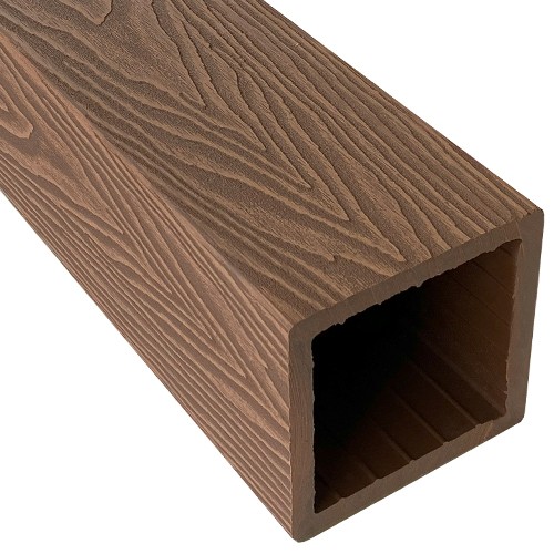 Столб для ограждения из ДПК EasyDecking, Wood-X, Коричневый купить в Славянске-на-Кубани
