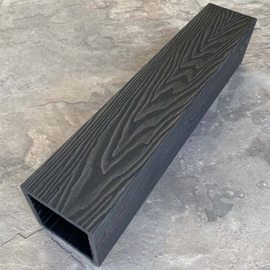 Столб для ограждения из ДПК EasyDecking, Wood-X, Черное дерево купить в Славянске-на-Кубани