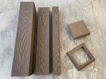 Перила для ограждений из ДПК EasyDecking, Wood-X, Венге