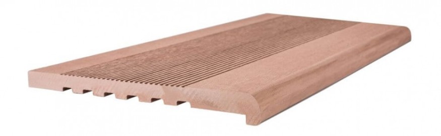Ступени из ДПК NanoWood - Какао, полнотелые купить в Славянске-на-Кубани