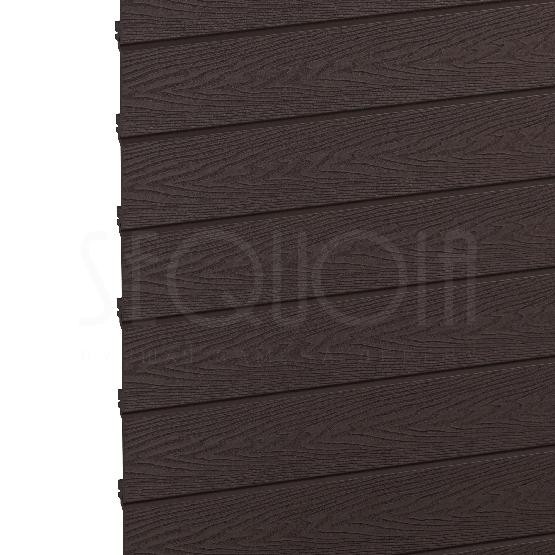 Доска фасадная ДПК 3D SEQUOIA Evolution WOOD BROWN купить в Славянске-на-Кубани