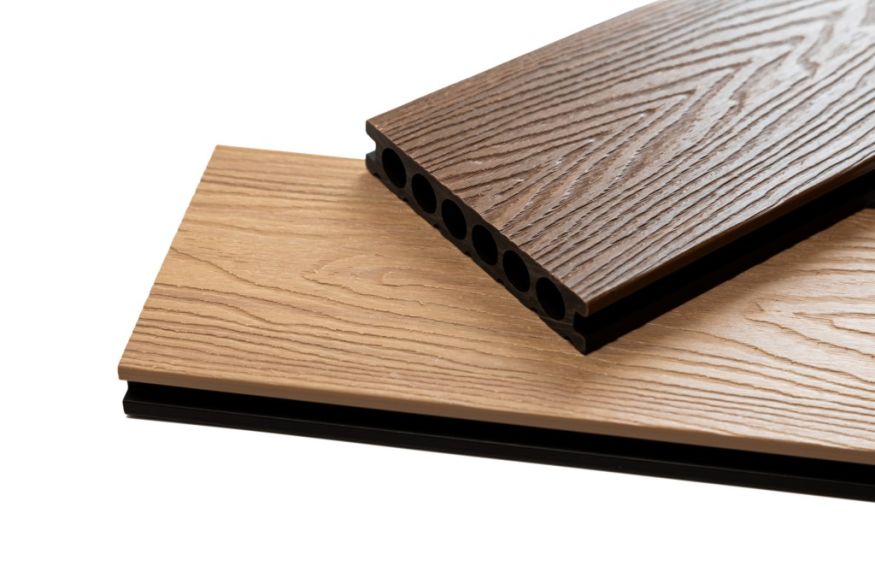 Террасная доска Ecodecking Скай коэкструзия Тик купить в Славянске-на-Кубани