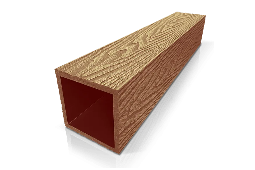 Столб опорный 100×100 Deckart Орех купить в Славянске-на-Кубани