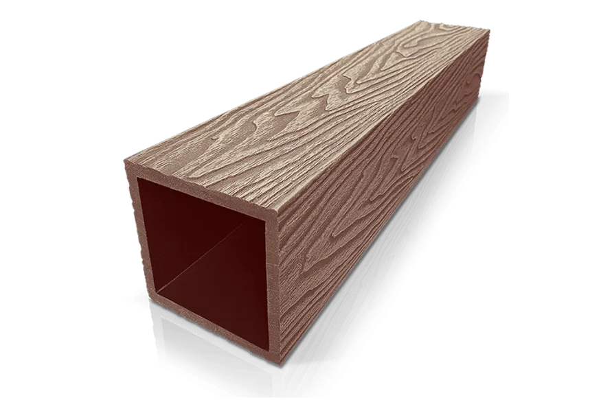 Столб опорный 100×100 Deckart Шоколад купить в Славянске-на-Кубани