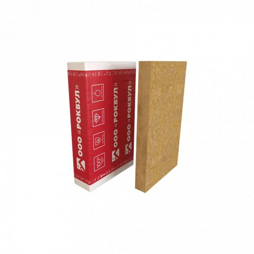Утеплитель Rockwool ФАСАД БАТТС Оптима 50х600х1200/5шт/3.6м2/0.18м3 (36упак/палл) Rockwool купить в Славянске-на-Кубани