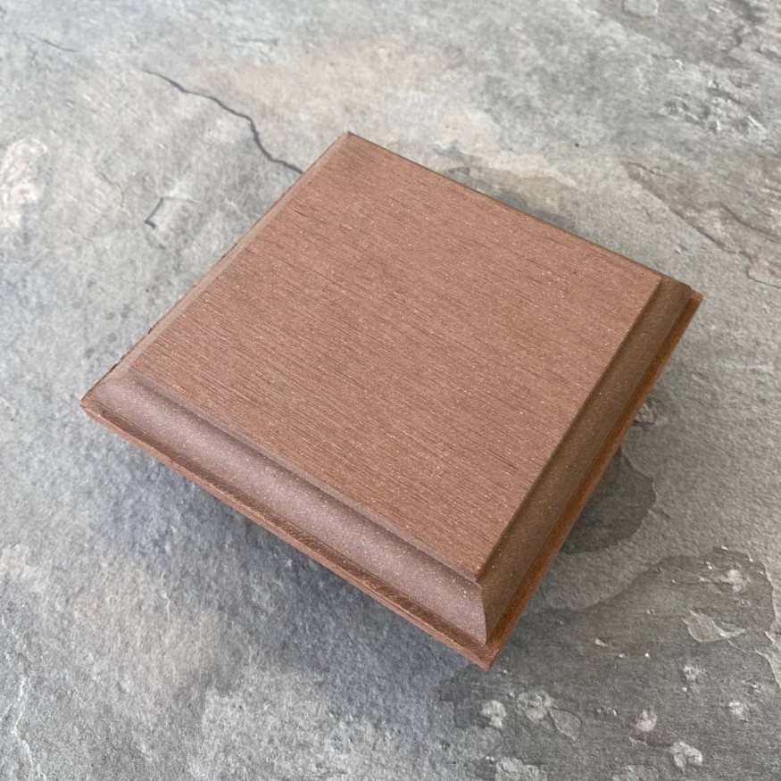 Крышка столба для ДПК ограждений EasyDecking, Wood-X, Коричневый купить в Славянске-на-Кубани