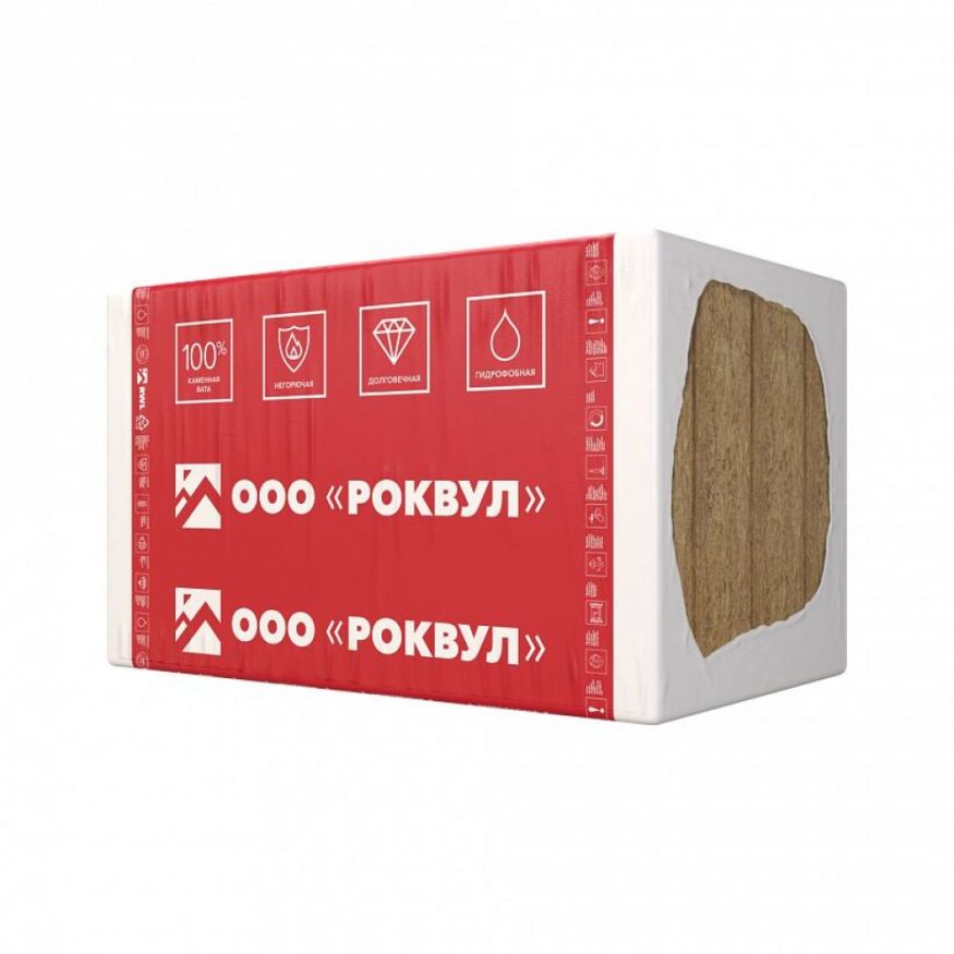 Утеплитель Rockwool ВЕНТИ БАТТС Д Оптима 150х600х1000/4шт/2.4м2/0.36м3 (16упак/палл) Rockwool купить в Славянске-на-Кубани