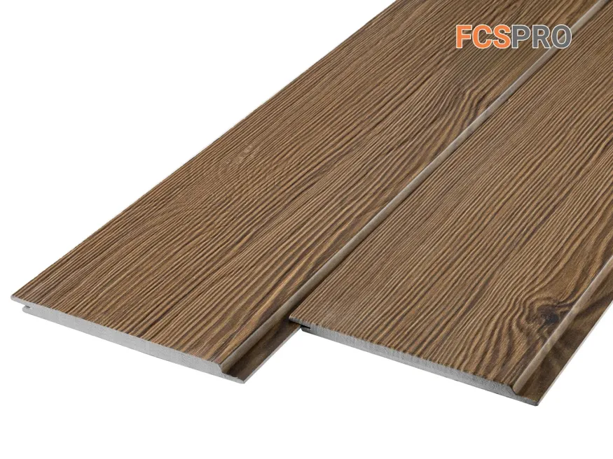 Фиброцементная панель FCSPRO Decor Wood Click Масляная лиственница купить в Славянске-на-Кубани