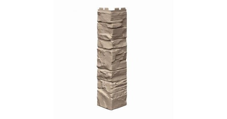 Угол наружный VOX Solid Stone Lazio светлая глина камень купить в Славянске-на-Кубани