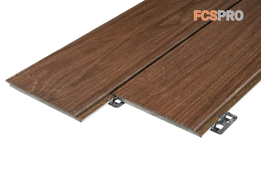 Фиброцементная панель FCSPRO Decor Wood Click Береза купить в Славянске-на-Кубани