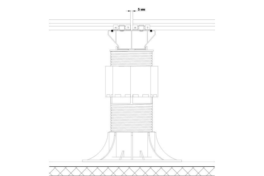 Лага Алюминий Holzhof HILST JOIST стыковочная PRO MAX купить в Славянске-на-Кубани
