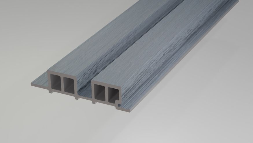 Реечная панель Woodwex, Lines, Light gray купить в Славянске-на-Кубани