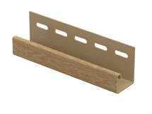 J-планка Ю-Пласт, Timberblock Кедр, Янтарный