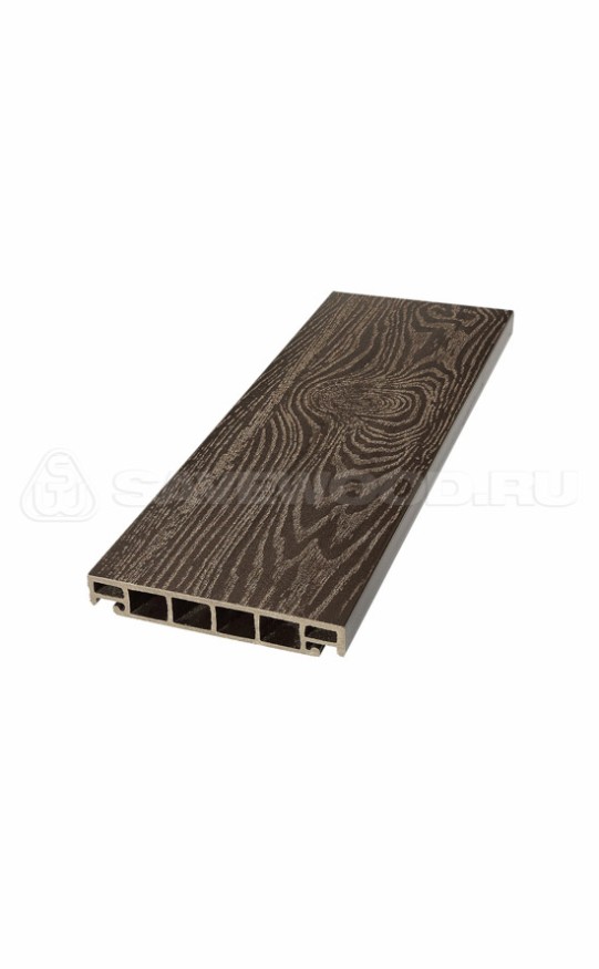 Террасная доска SaveWood, SW Salix (T), Темно-коричневый купить в Славянске-на-Кубани