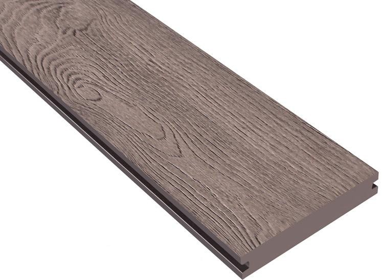 Террасная доска ДПК Outdoor 3D полнотелая NEVADA/CALIFORNIA BROWN коричневый микс. купить в Славянске-на-Кубани