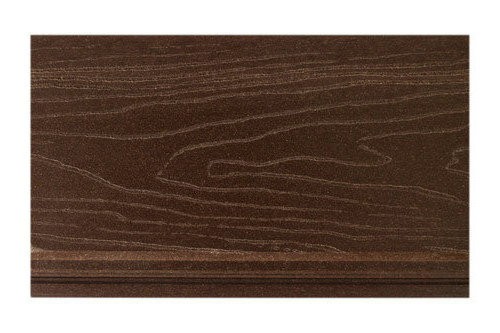 Фасадная панель из ДПК ECODECKING Коричневого цвета купить в Славянске-на-Кубани
