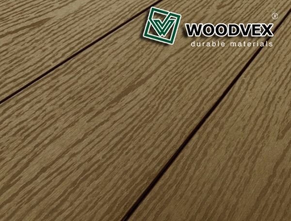 Террасная доска WOODVEX Select из ДПК цвета Кофе купить в Славянске-на-Кубани