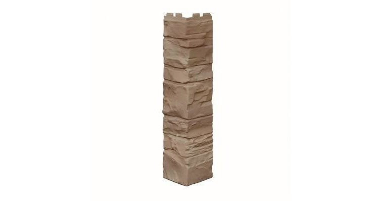 Угол наружный VOX Solid Stone Umbria коричневый камень купить в Славянске-на-Кубани