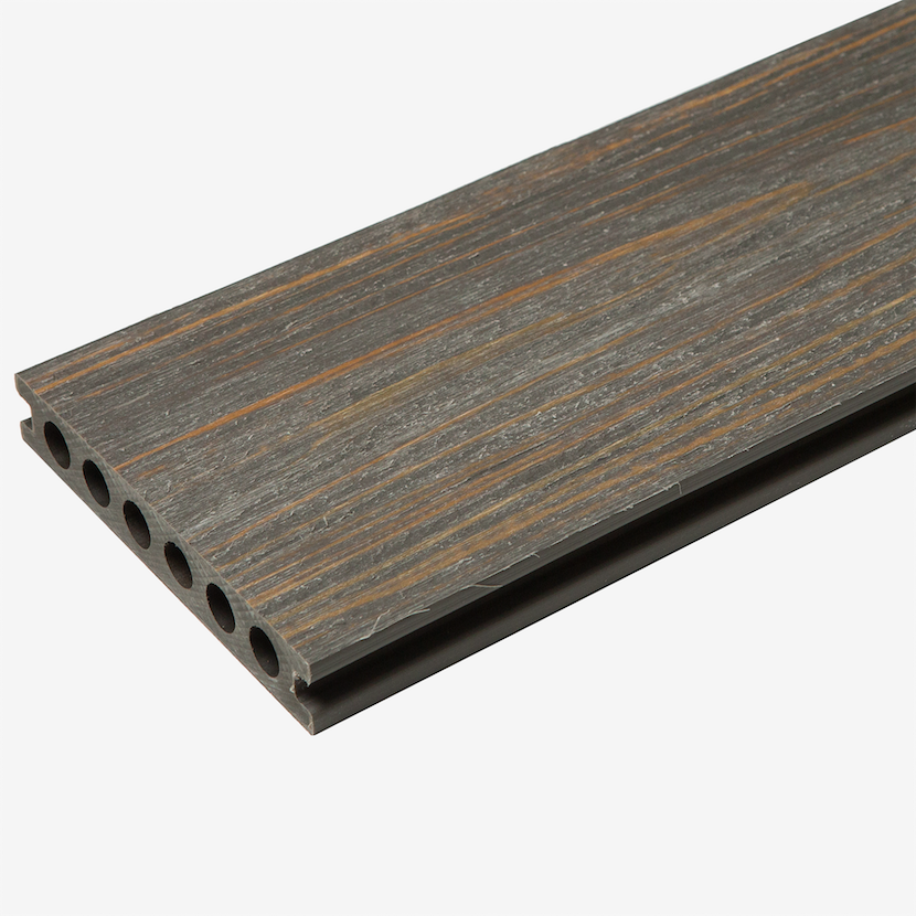 Террасная доска из ДПК CM Decking Zebrano, Графит (под заказ) купить в Славянске-на-Кубани