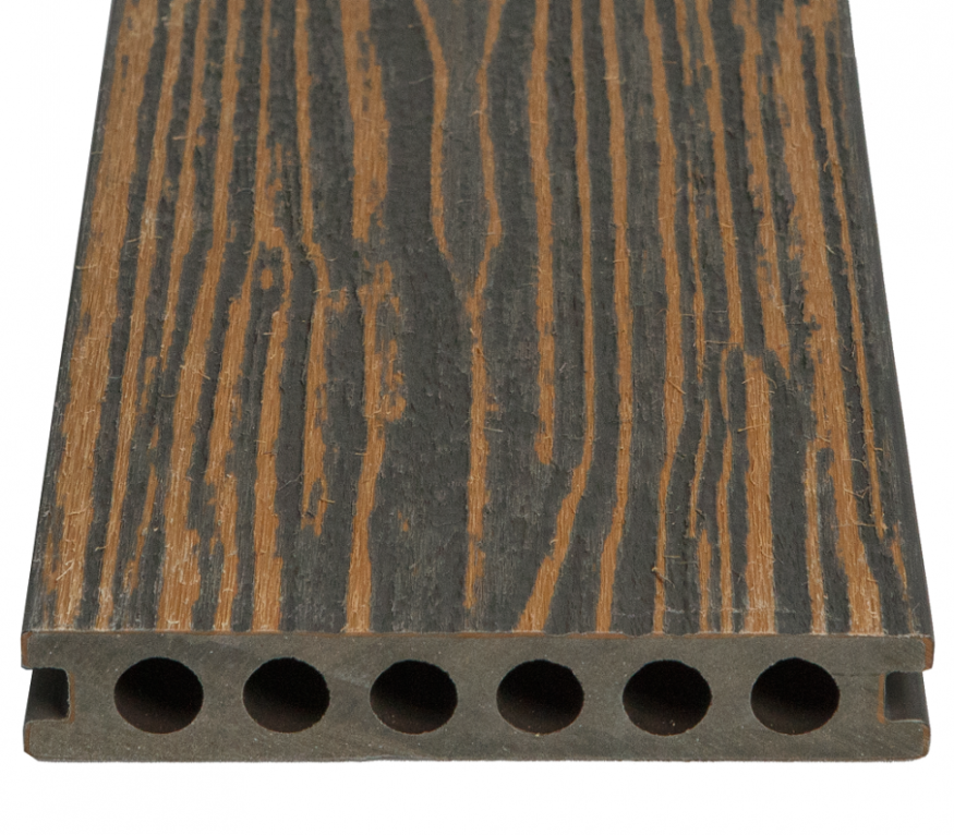 Террасная доска из ДПК CM Decking Zebrano, Графит (под заказ) купить в Славянске-на-Кубани
