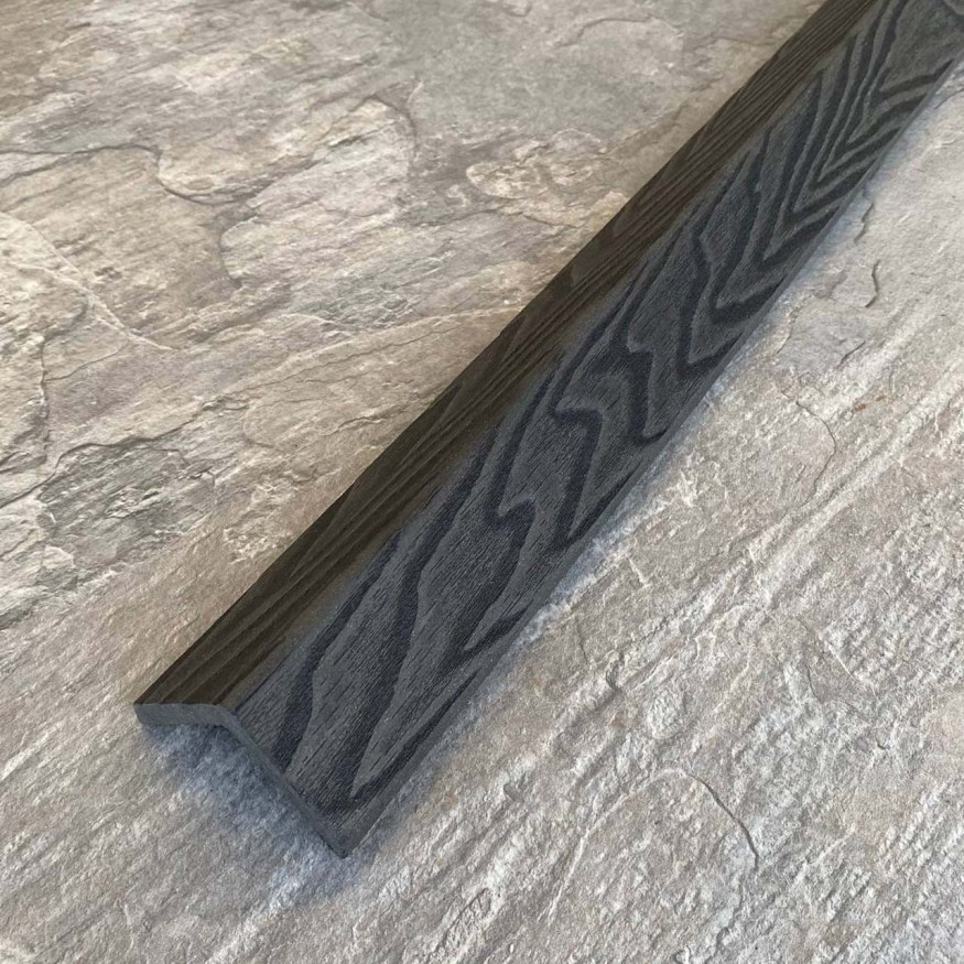 Угол EasyDecking, Wood-Х 50х50 Черное дерево купить в Славянске-на-Кубани