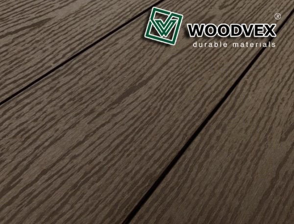 Террасная доска из ДПК WOODVEX Select в цвете Венге купить в Славянске-на-Кубани